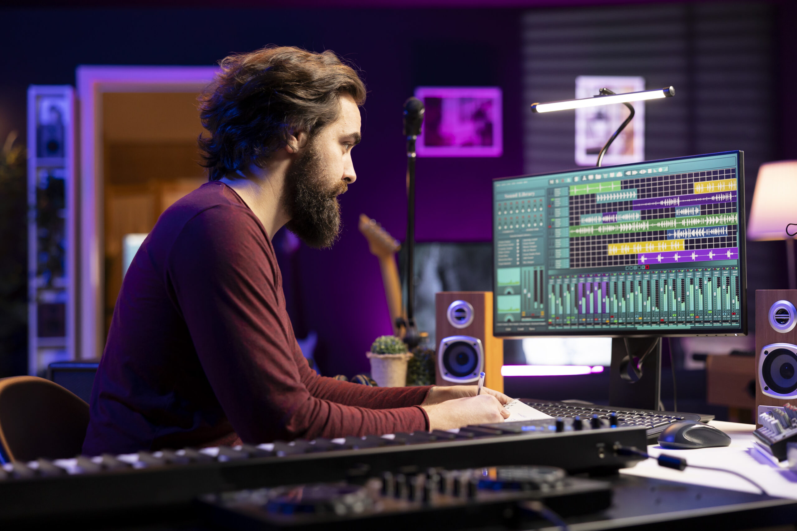 How to mix music
